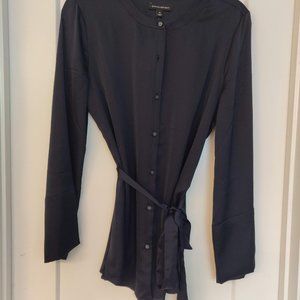 NWT navy Banana Republic belted tunic